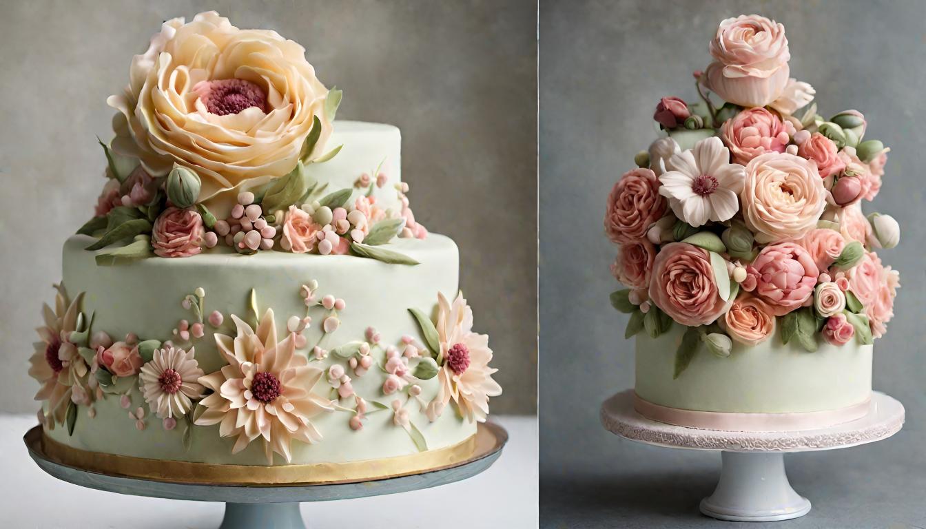 flower cake