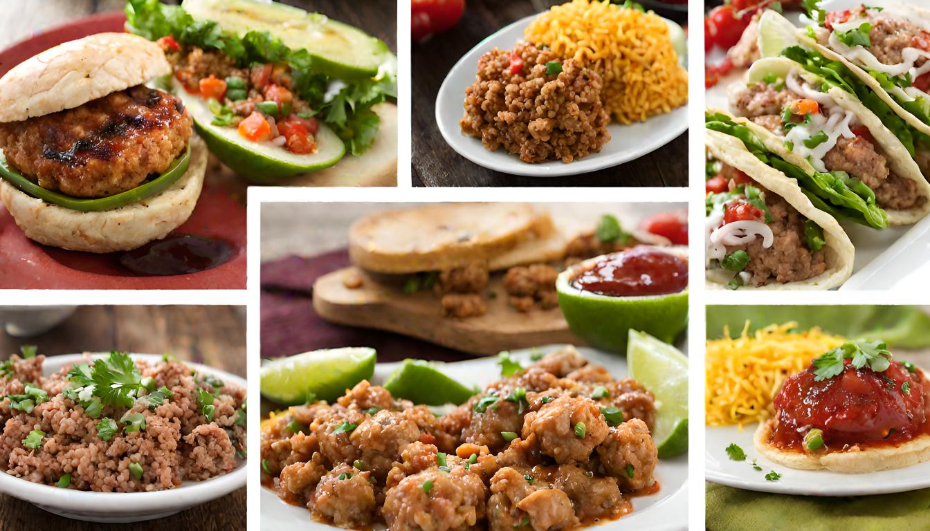 healthy ground chicken recipes