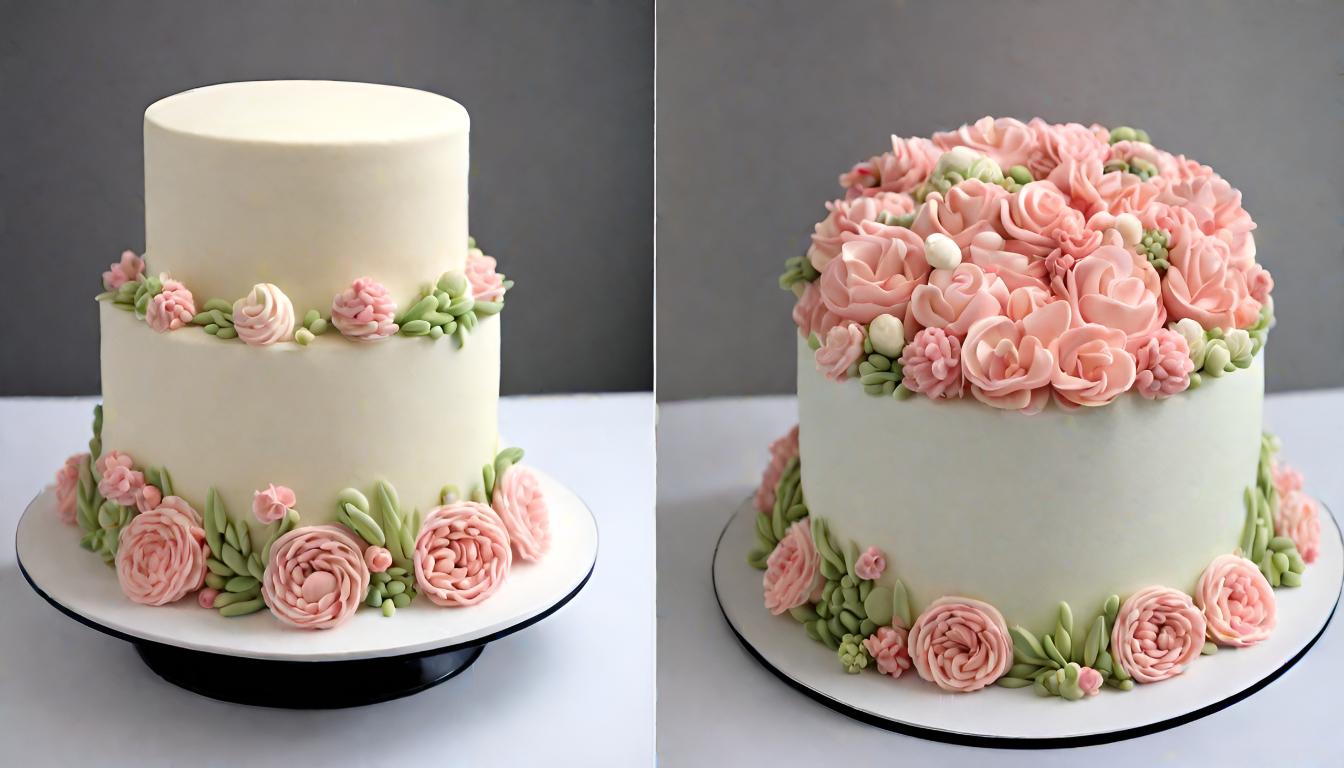 flower cake