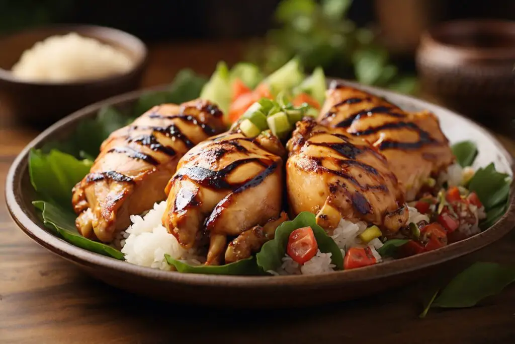 Master the art of Hawaiian Pulehu Chicken with our authentic recipe. Perfectly grilled, smoky, and flavorful - a BBQ delight!