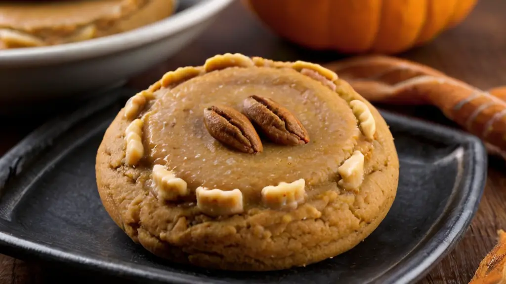 pumpkin pie cookie