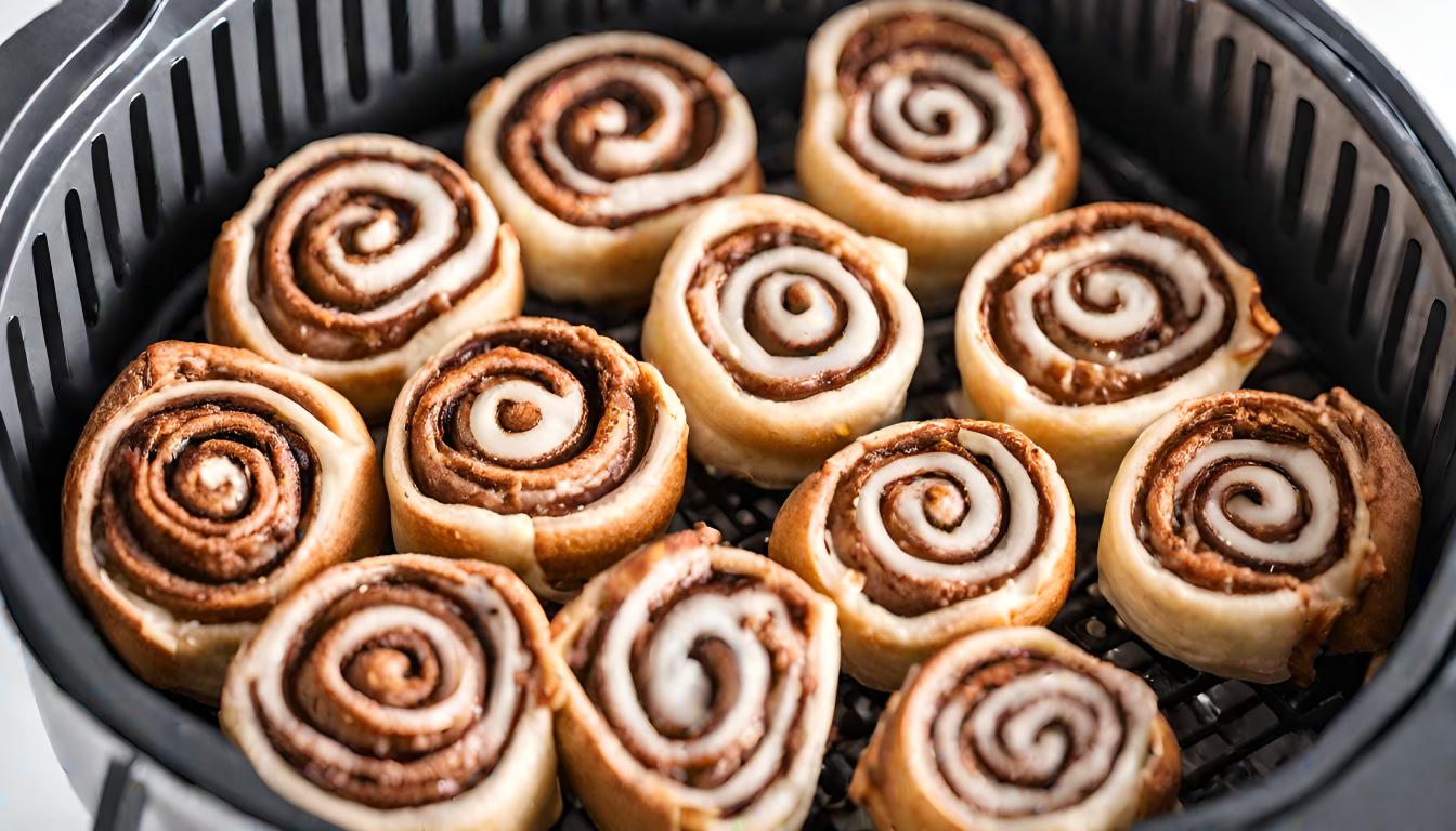 cinnamon rolls in air fryer