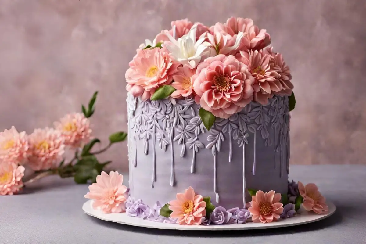 flower cake