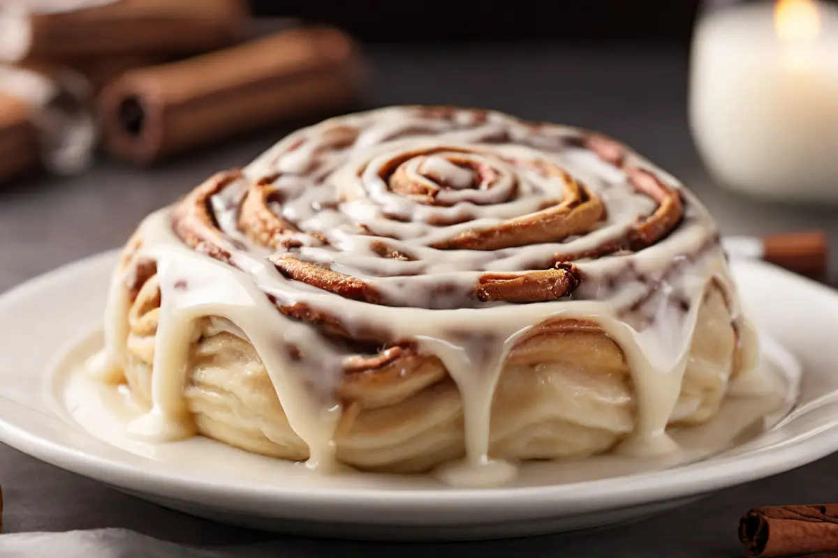 cinnamon roll icing